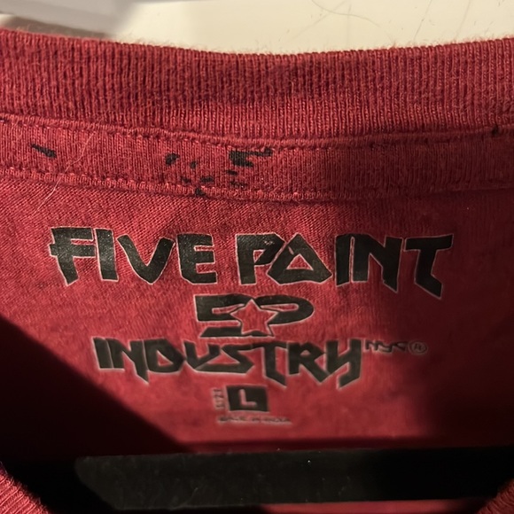 Large 5 point industry shirt. - Picture 2 of 4